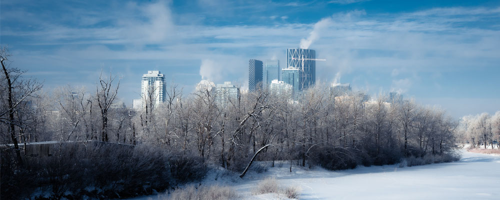 do solar panels work in winter in Calgary
